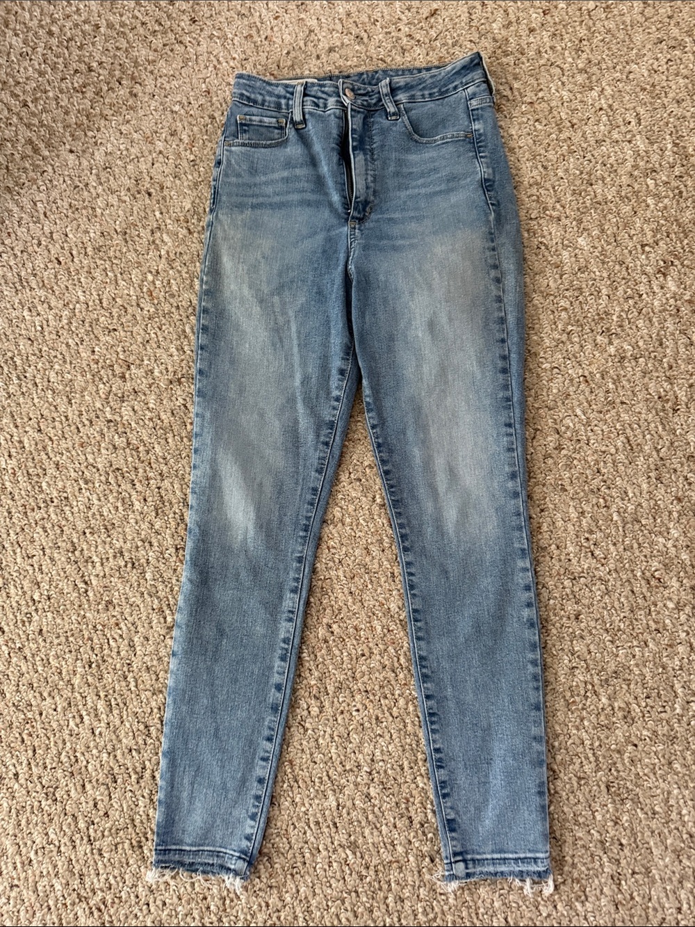 GAP Universal Jegging Sky High Women's Light Blue Skinny Jeans